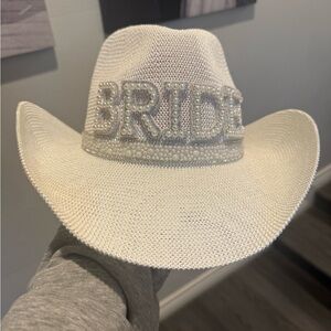 Elegant White Bride Hat